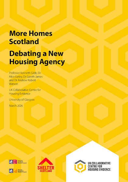 More Homes Scotland: Debating a New Housing Agency